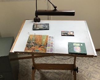 Where some of the magic happened; two drawing tables for sale.
