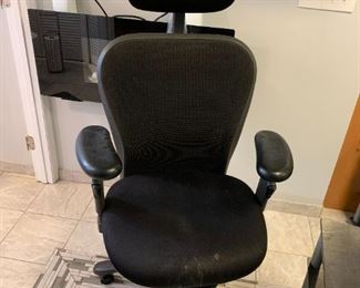 #38	Black Office Chair - as is	 $30.00 			
