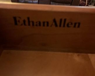 #62	Ethan Allen Bedside Table w/1 drawer & 2 doors - 27x16x26	 $125.00 			
