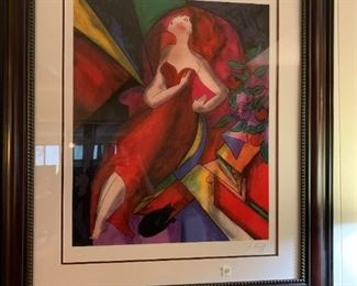 #80	Linda Le Kniff "Romana" 2009 Signed  	 $100.00 			
