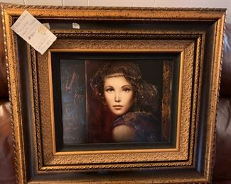 #82	Csaba Markus "Vermillion" Signed 22/280   (appr. In 2013 $1300	 $450.00 			
