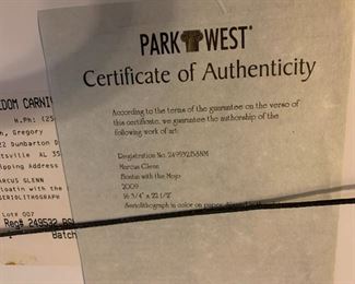 #88	Marcus Glenn "Float in with the MoJo" 2009	 $80.00 			
