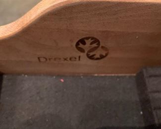 #95	Drexel China Hutch (1 piece) w/3 doors & 3 glass shelves w/3 bottom doors w/drawers w/silverware tray - 53x14x79 - You move and bring your own help	 $75.00 			
