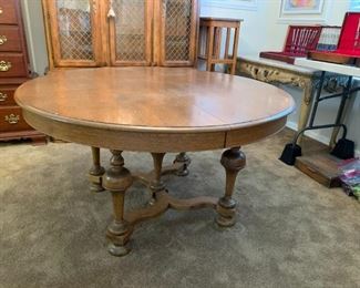 #100	Round 5 pedestal Table - 53Round x 29T	 $75.00 			
