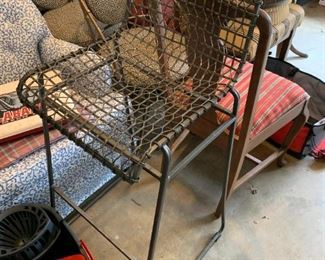 #148	Set of 2 Metal Curved Seat Bar Stool - 30" Tall	 $60.00 			
