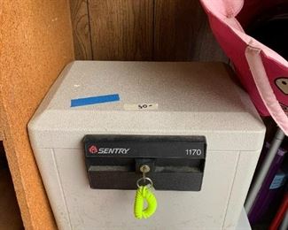 #156	Fireproof Filing Cabinet - Century 1170 w/key	 $50.00 			
