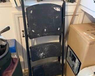 #161	Pro System Easy Reach 3 step plastic Step Ladder	 $20.00 			
