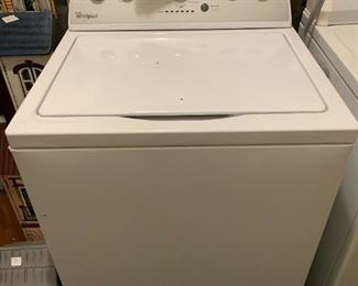 #162	Whirlpool Top Load (no agitator) Washer	 $120.00 			

