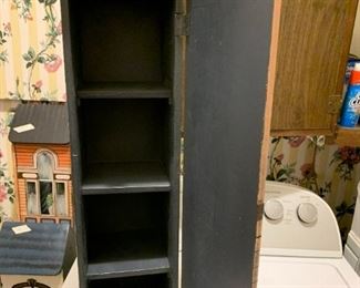 #168	Wood Painted Rock N Roll Shop house - 27" Tall	 $25.00 			
