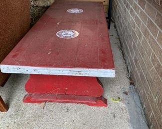 #200	Alabama Wood Coffee Table 54x22x16	 $40.00 			
