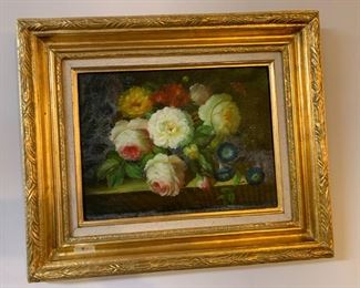 #212	Floral Painting 24x20	 $85.00 			
