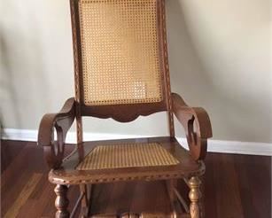 Cane Rocking Chair 