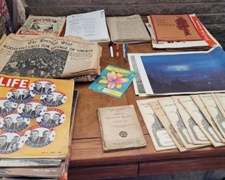 Magazines and pamplets