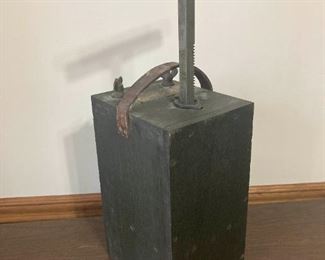 Antique Military Livens Projector Blasting Machine Box