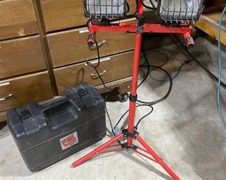 Commercial Electric Worklight With Stand