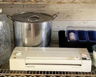 Foodsaver Vacuum Sealer Canning Pot Mini Crockpot And More
