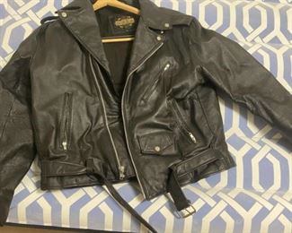 Guide Gear Leather Motorcycle Jacket XL