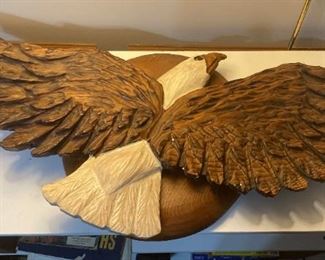 McVay Handmade Wooden Eagle