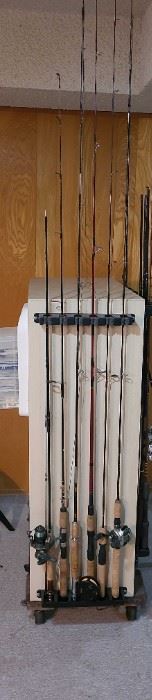 President LX Reel By Shakespeare Critical 201E Reel Ugly Stick Fishing Poles