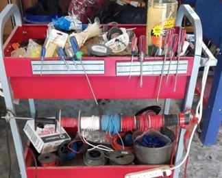 Utility Cart with WiringElectrical Supplies