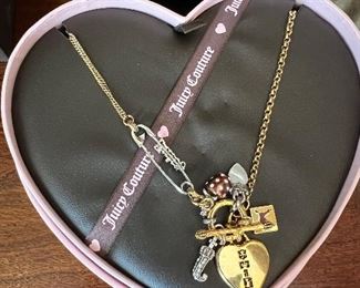 Juicy Couture Heart Necklace 