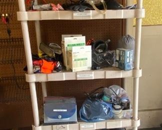 Motorcycle Gloves Spare Inner Tubes Maps Hitch Storage Rack