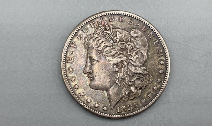 1883 Morgan Dollar S