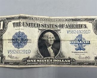 1923 One Dollar Silver Certificate