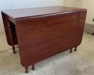 Cherry Drop Leaf Dining Table