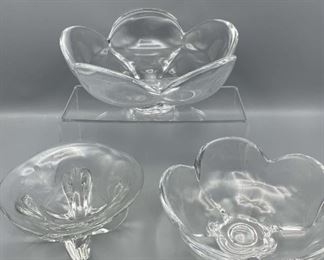 Orrefors Crystal Bowls
