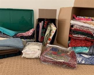 Three Boxes of Fabric