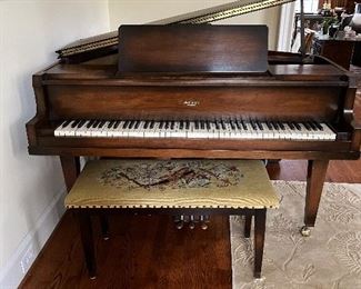 Beautiful Apollo, baby grand piano
