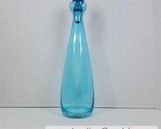 28 Johnathon Adlers Happy Ohio Blue Glass with Stopper