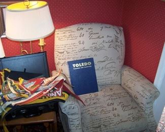 RECLINER (ONE OF A PAIR) & SMALLS