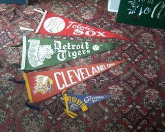 A FEW ITEMS OF THE PENNANT COLLECTION
