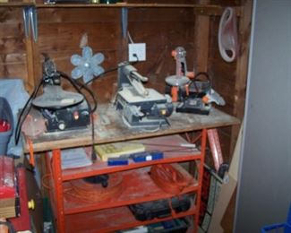 WORK BENCH & POWER TOOLS