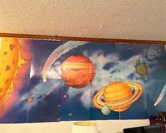 Large Wall Hanging of the Universe 
