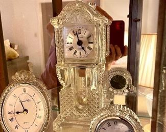 Adorable Crystal Clocks