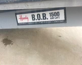 Handy Bob Motor Cycle Trike Lift Tables Air Operated 5 to Choose From. 