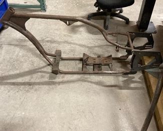 Custom Motor Cycle Frame No Vin 