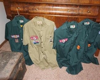 Boy Scout uniforms 