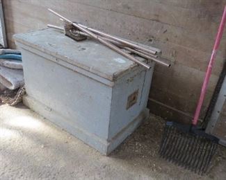 Antique Tool Chest Full of Tools !!! Very Nice