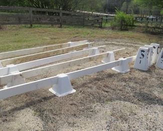 Dressage Arena Corners, Straights and Rails