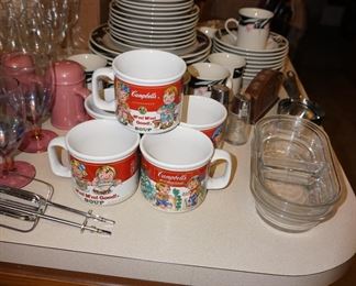 Campbells soup mugs