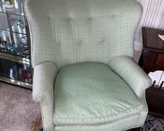 Upholstery Curved back chair
