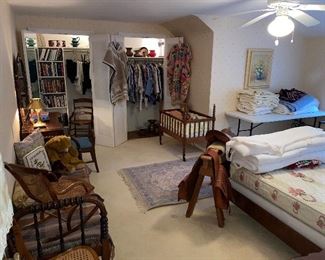 Overview of “twin” bedroom