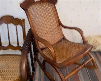 Antique child’s rocker