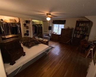 Overview of master bedroom second floor