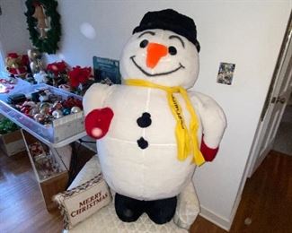 Vintage Schweppes snowman