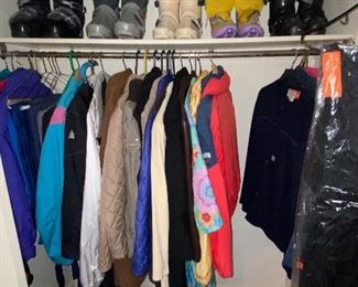 Ski outfits other related materials